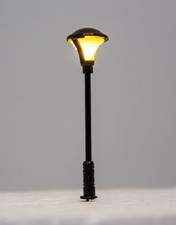 5 LED Lampen Laternen Metall Z für Modellbau mit Widerständen für 12 Volt