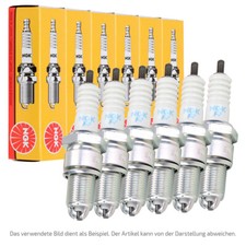6x NGK 5860 BCP6E Zündkerze für MERCEDES-BENZ W202 W124 W463 W140 R129 M104