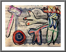 Historische Aktie America Minen 1922  Malerei  Pop Art Expressionismus Artbrut