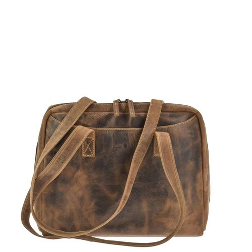 Greenburry shopper leder damen - shopper,