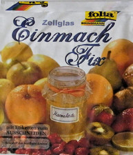 Bringmann  Einmach-Fix folia 303 Zellglas 1 x 3 Bogen 60x33 cm incl. Etiketten