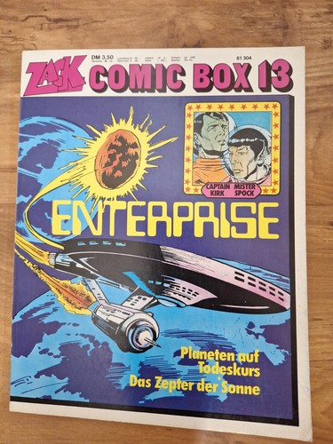 Zack comic box 1974 - zack,