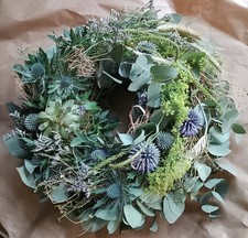 Kranz 50 cm Eukalyptus grün