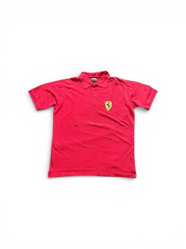 Vintage ferrari polo rot - vintage,