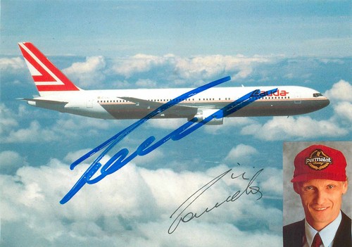 Autogramm niki lauda - autogramm, formel