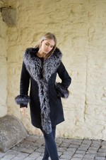 Damen Winter Mantel Jacke