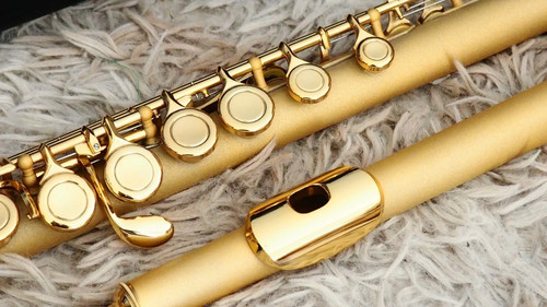 24k gold querflöte - 24k,
