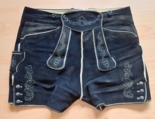 ... kurze Trachten Lederhose,  Größe  50  Hirschleder, getragen....