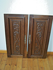 2 alte Gründerzeit  Türen von / Schrank - Buffet