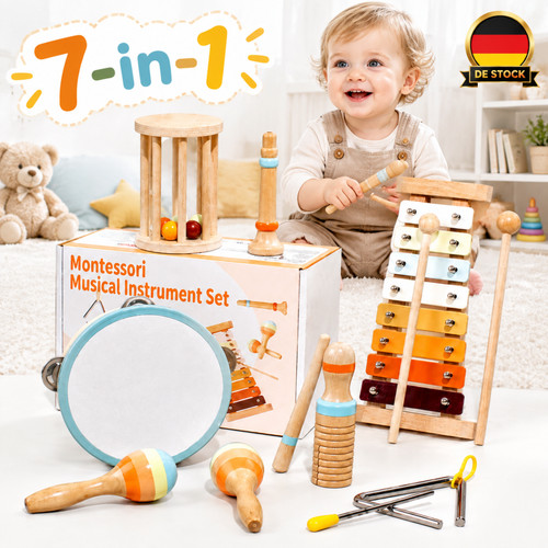 Holzspielzeug 10er set - holzspielzeug,