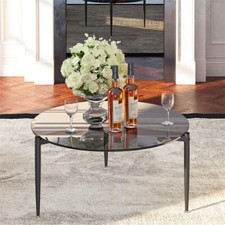 Couchtisch Rund Glas