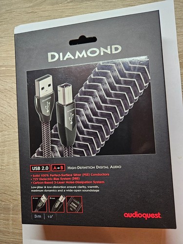 Audioquest diamond usb b - audioquest, a-b