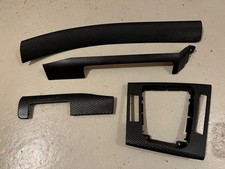 *WIE NEU* BMW 3er M3 E46 BLACK CUBE Zierleisten Interieur Carbon Interior Dekor