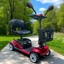 Seniorenmobil E-Scooter 4-Rad Elektroroller Seniorenmobil 25km Reichweite