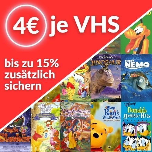 Große disney vhs - disney, vhs-auswahl: