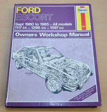 FORD Escort 1980- 1985 Motor Manual Haynes Reparaturanleitung H686
