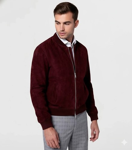 Bomberjacke herren wildleder - bomberjacke,