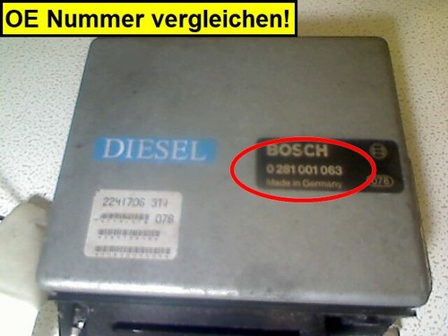 Steuergerät einspritzung bmw - einspritzung,
