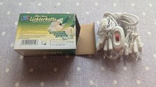 Lichterkette mit 20 Leuchten, Mit Schalter in Weiß