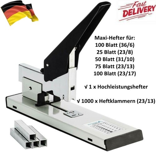 Heftgerät groß maxi - heftgerät,