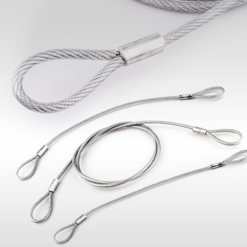 6mm warensicherungsseile - warensicherungsseile, in