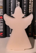 Wachsengel Figurenkerze creme-weiß Neu 13,5 x 8,5 x 2,5cm