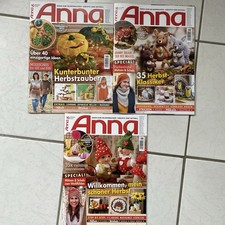 3 Hefte Anna Herbst Oktober 2020, 2023, 2025