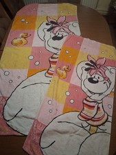 2 Diddllina Handtücher 140 X 70 cm & 100 X 50 cm gebraucht aber Ok Sammler