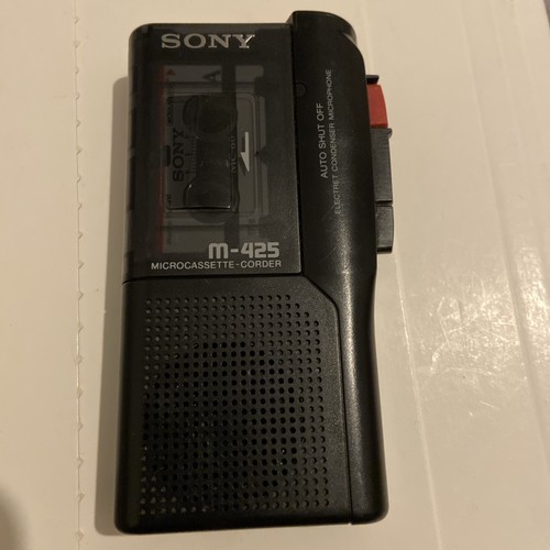 Sony m425 microcassette - sony,