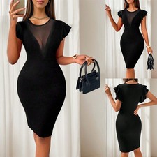 Sexy Damen Mesh Partykleid