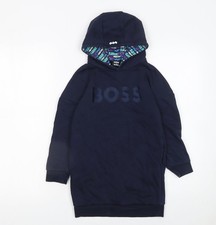 Blauer Pullover Hoodie Jungen