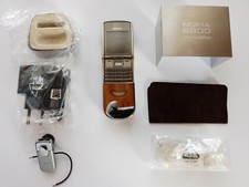 100% Original Nokia 8800 Sirocco Edition -  Silber - Top, wie neu
