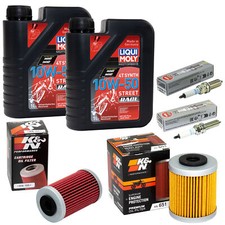 Set Öl Inspektion 2L für Husqvarna Enduro 701 Supermoto 17-24 Ölfilter Zündkerze