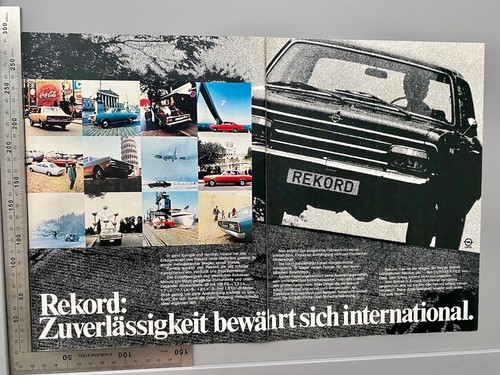 1970 opel rekord - opel,