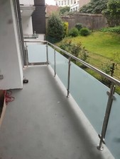Balkongeländer Edelstahl VSG
