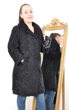 A5071 SWAKARA PERSIANER MANTEL PELZMANTEL ECHT PELZ - PERSIAN LAMB FUR COAT