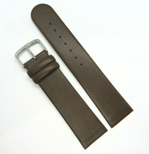 Uhrband leder braun mm - 22,