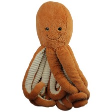 Sunkid XL Kraken, braun Kuscheltier 50cm Gebraucht Oktopus Tintenfisch