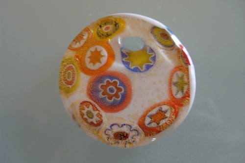 Millefiori kettenanhänger aus - kettenanhänger,