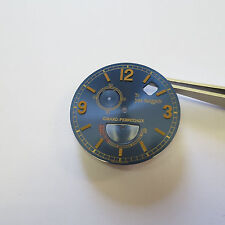 Girard Perregaux Zifferblatt Ref. 4991,John Harrison, blau mit gelben Zahlen NOS