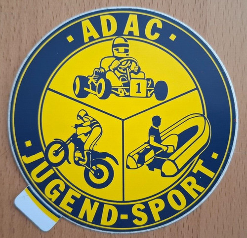 Aufkleber adac jugend sport - aufkleber, "adac
