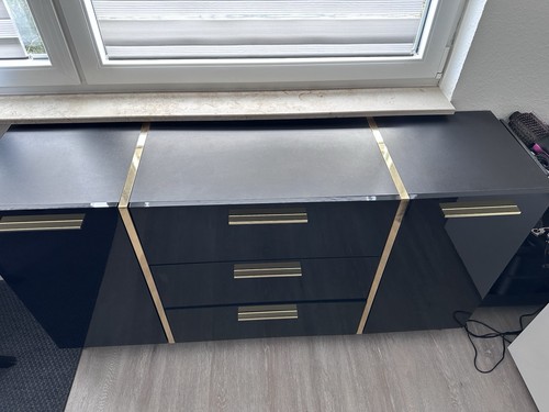 Kommode diamant 158 - kommode, schwarz