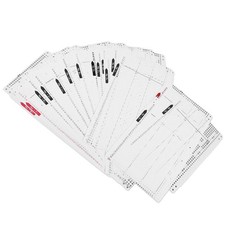 20 Muster Strickmaschinen -Punchkarte Weich Und Langlebig Professionelles