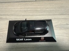 1:43 Seat Leon 1p In Schwarz RAR Selten Sammlermodell
