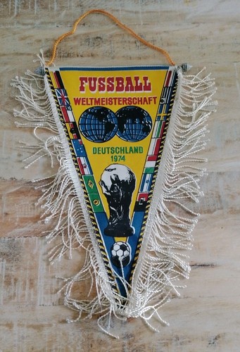Wimpel 1974 fußball ddr - wm,