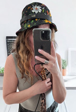 GUCCI Hut Blumen Logo Flora