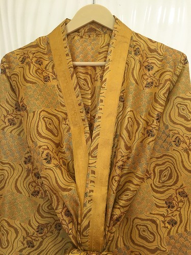 Reine seide midi kimono - reine,