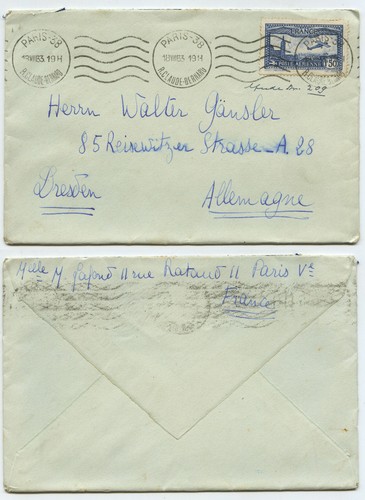 12019 umschlag paris - umschlag,