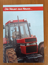 Prospekt Case IHC die Neuen aus Neuss Brochüre Traktor Schlepper i
