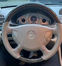 Holzlenkrad Mercedes W211 E-Klasse W463 G-Klasse Lederlenkrad Holz - Lenkrad